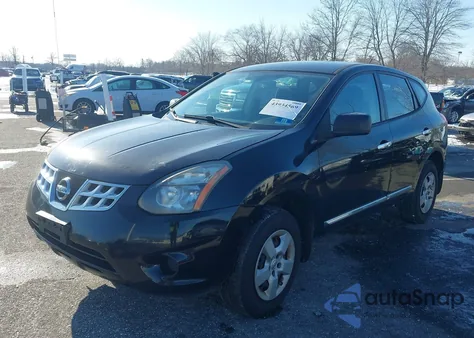 2014 Nissan Rogue Select S из США, поврежденный, VIN JN8AS5MV0EW713717